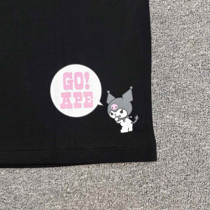 1:1 quality version Sanrio Co-branded Four Characters Print Tee 4 colors 29321682