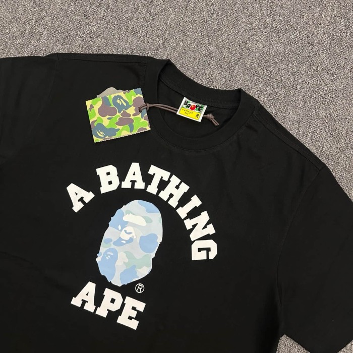 1:1 quality version Summer Refreshing Camo Ape Head Print Tee 4 colors 29321673