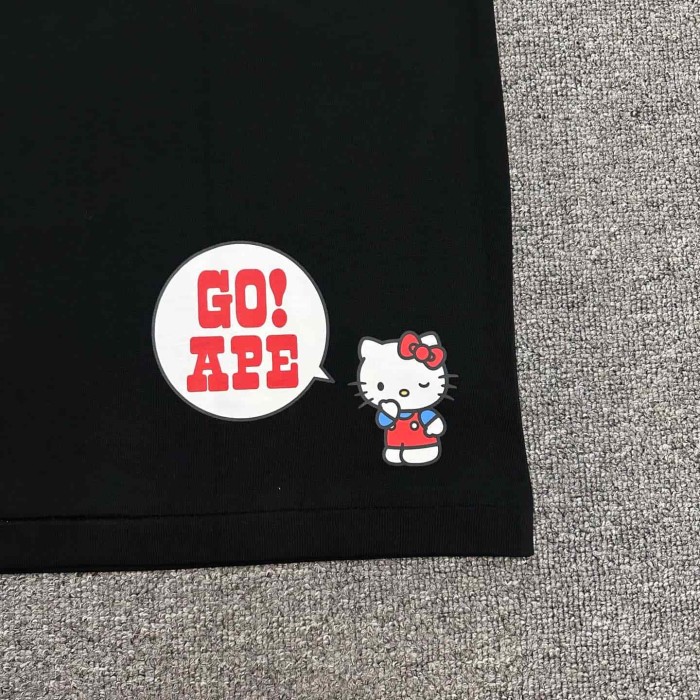 1:1 quality version Sanrio Co-branded Four Characters Print Tee 4 colors 29321682