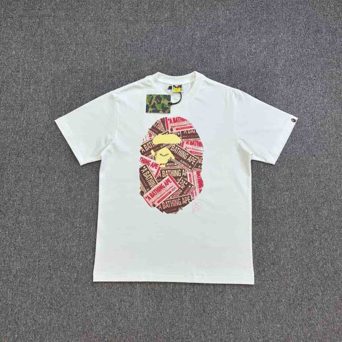 1:1 quality version Valentine's Day Limited Chocolate Wrapper Collage Print Tee 2 colors 29321680