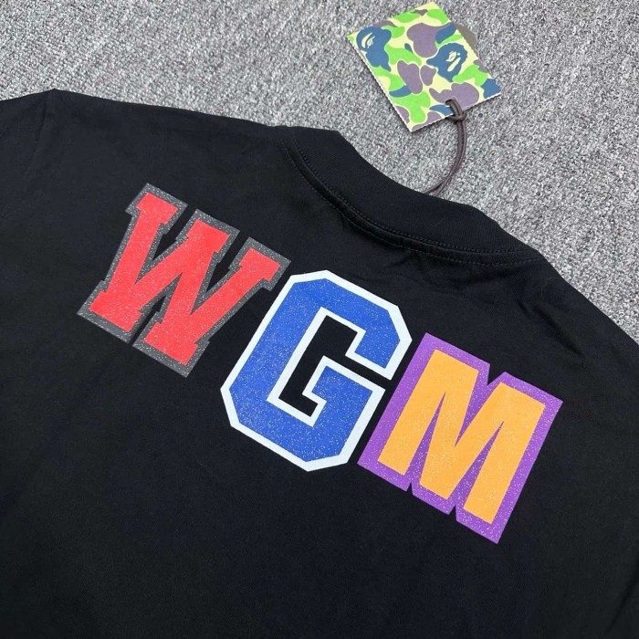 1:1 quality version Shark Zip Glitter Print Tee 29321683