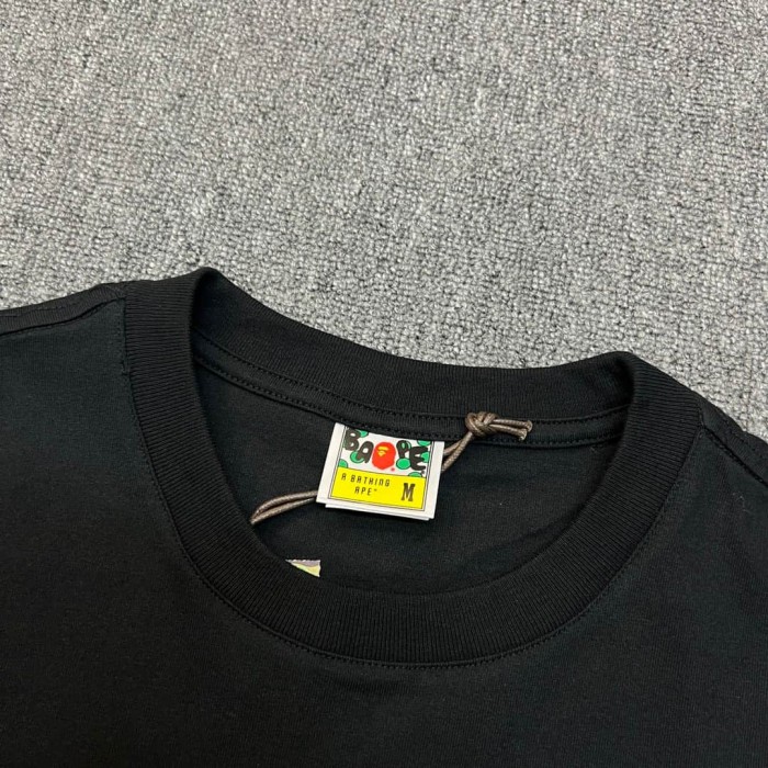 1:1 quality version Watermelon Color Camo Ape Head Print Tee 2 colors 29321684