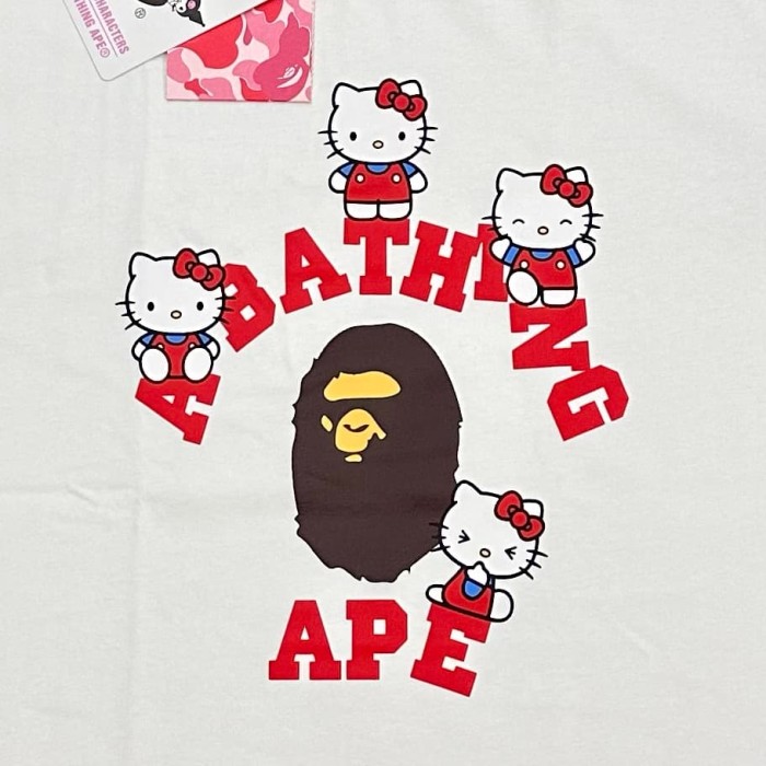1:1 quality version Sanrio Co-branded Four Characters Print Tee 4 colors 29321682