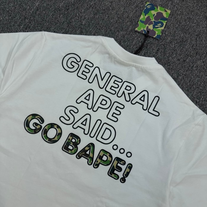 1:1 quality version Camo Military Cap General Ape Print Tee 2 colors 29321678