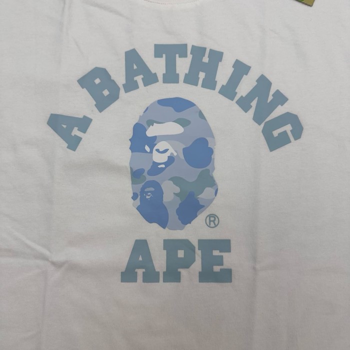 1:1 quality version Summer Refreshing Camo Ape Head Print Tee 4 colors 29321673