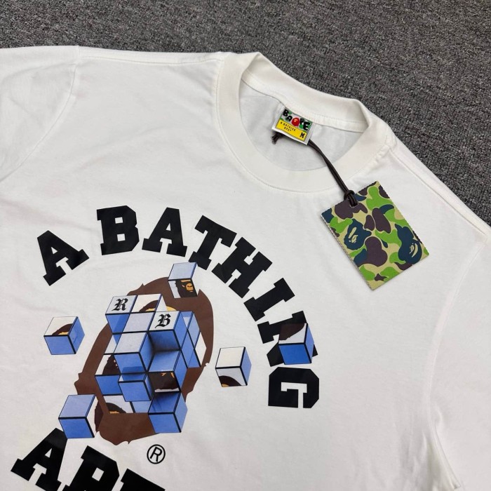 1:1 quality version 88RISING Co-branded Cube Ape Print Tee 29321685