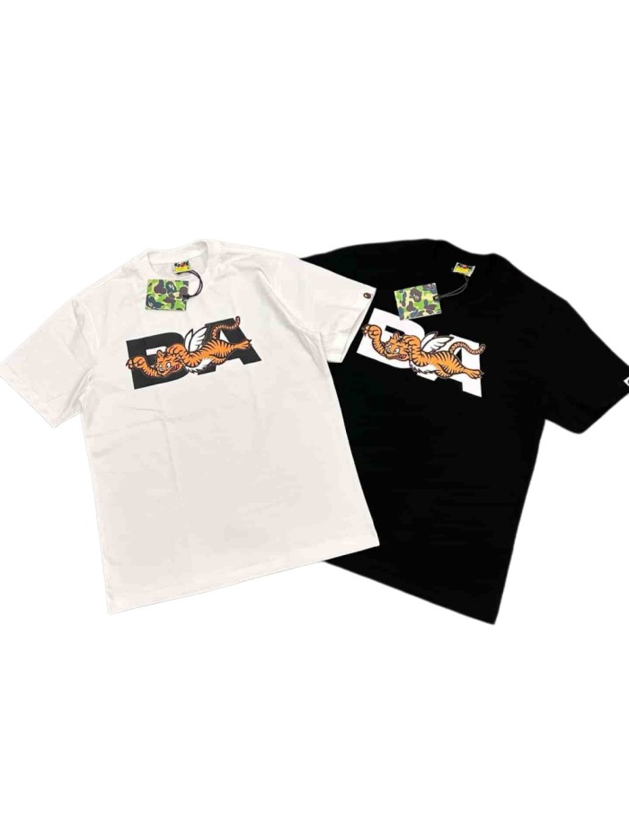 1:1 quality version Flying Tiger BA Letter Print Tee 2 colors 29321676
