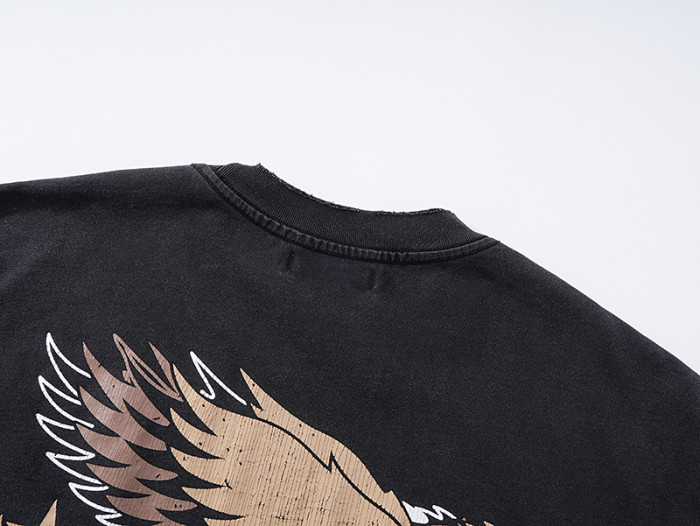 Golden Pegasus Three Star Vintage Double Side Print Washed Tee 29323001