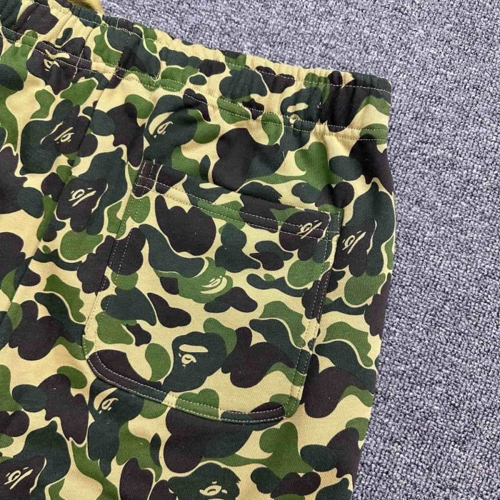 1:1 quality version Camo Elastic Waist Casual Shorts 3 colors 29322792