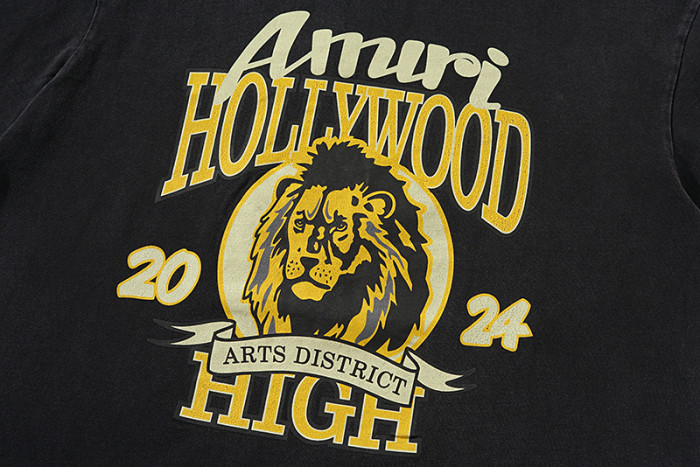 Hollywood Lion High School Print Washed Tee 29322996