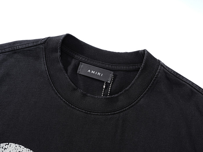 The Good Life Cursive Letter Double Side Print Washed Tee 2 colors 29323003