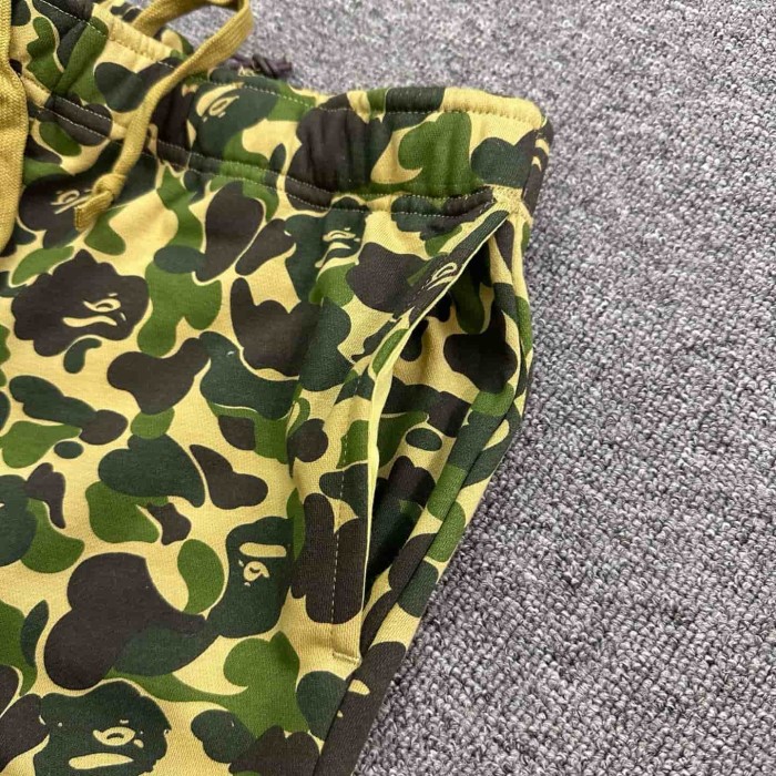 1:1 quality version Camo Elastic Waist Casual Shorts 3 colors 29322792