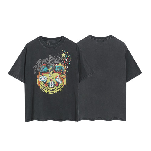 Hollywood Cartoon Star Film Rhinestone Print Washed Tee 29322995