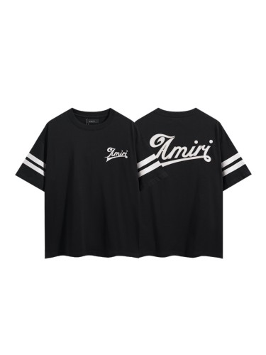 Double White Strip Cuff Baseball Style Letter Embroidery Tee 29324276