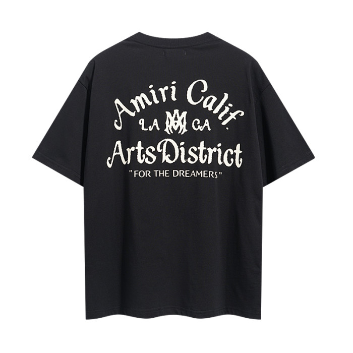 Curved Letter Slogan Double Side Print Tee 2 colors 29324267