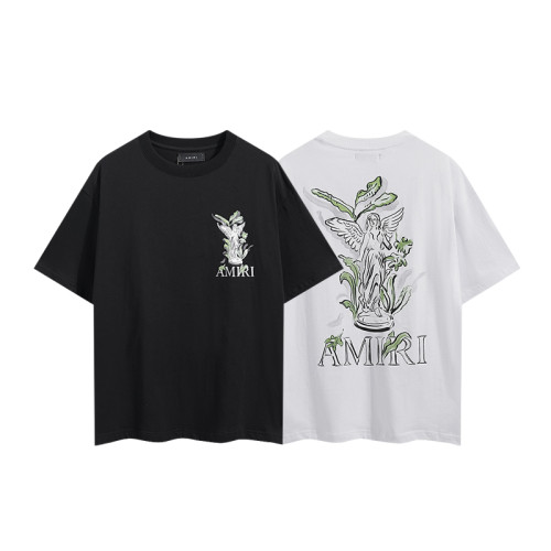 Green Leaf Angel Sculpture Sketch Double Side Print Tee 2 colors 29324270
