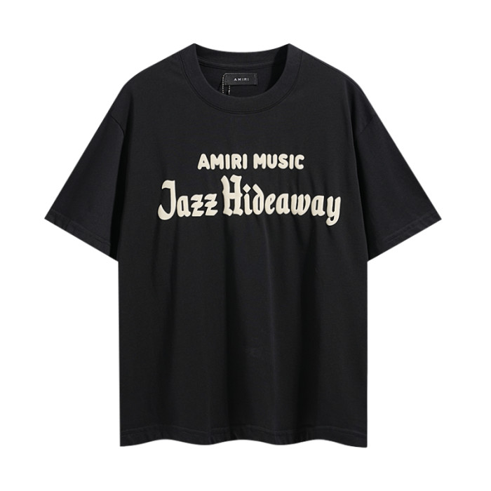 JAZZ HIDEAWAY Gothic Foam Letter Print Tee 2 colors 29324259