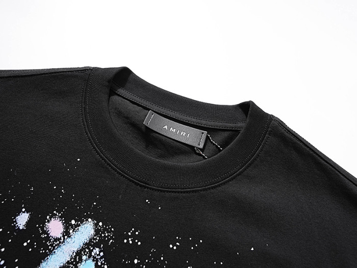 Color Splash Hollywood Star Graffiti Print Tee 29324261