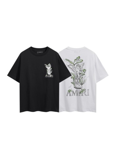 Green Leaf Angel Sculpture Sketch Double Side Print Tee 2 colors 29324270