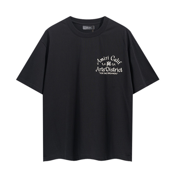 Curved Letter Slogan Double Side Print Tee 2 colors 29324267