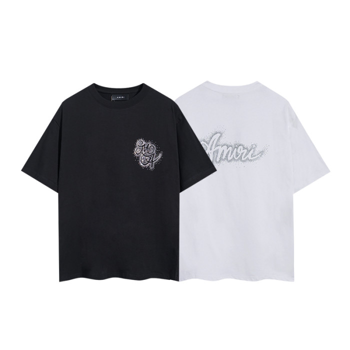 Glitter Cursive MA Badge Double Side Print Tee 2 colors 29324275