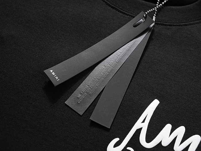 Hollywood Handwritten Cursive Double Side Print Tee 2 colors 29324263