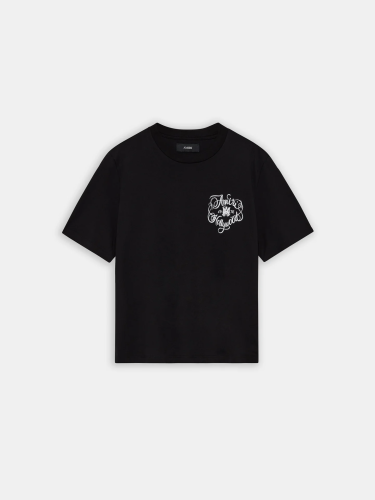 Hollywood Surrounded MA Cursive Letter Print Tee 2 colors 29324278