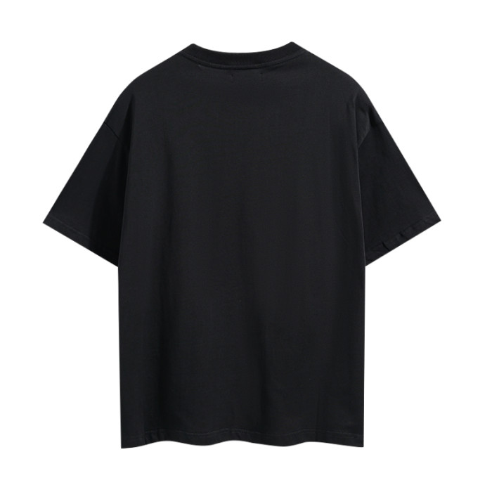 Shiny Star Cursive Letter Print Tee 2 colors 29324274