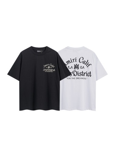 Curved Letter Slogan Double Side Print Tee 2 colors 29324267