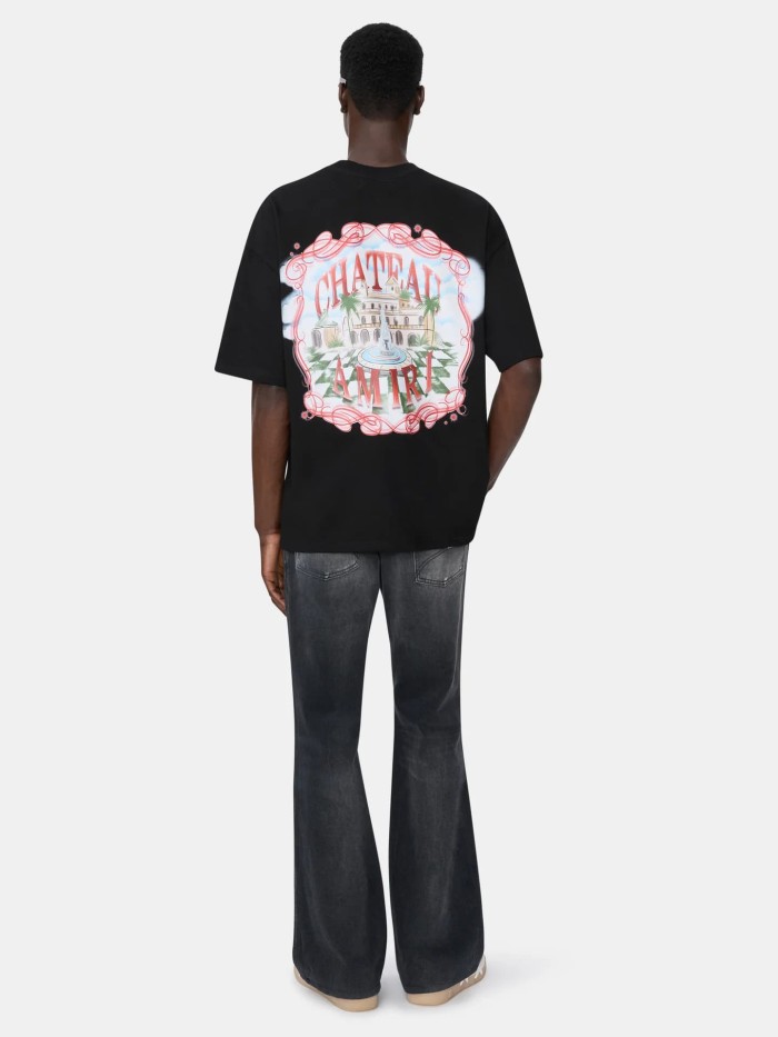 Fountain Lace Winery Badge Chest Print Tee 2 colors 29324284