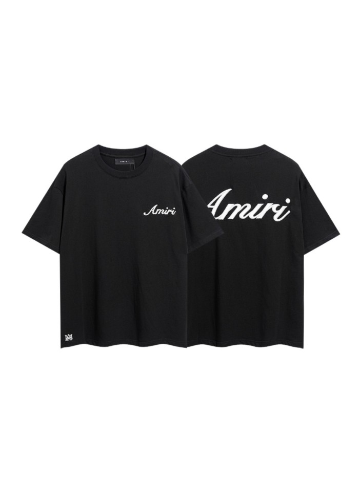 3D Handwritten Cursive Letter Embroidery Tee 29324269