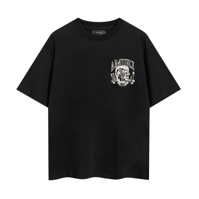 Lion Head Scepter Gothic Letter Double Side Print Tee 2colors 29324272