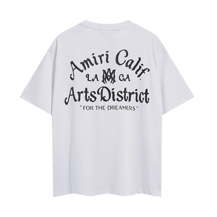 Curved Letter Slogan Double Side Print Tee 2 colors 29324267