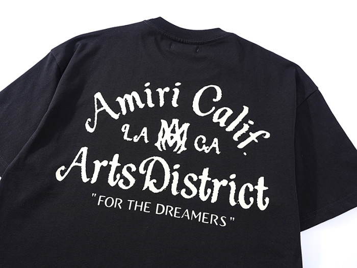 Curved Letter Slogan Double Side Print Tee 2 colors 29324267