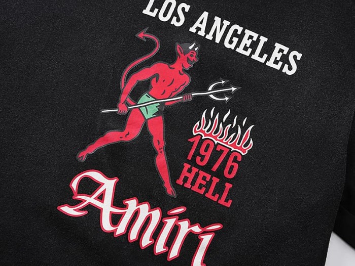 Hell Demon LA 1976 Print Washed Tee 29330529