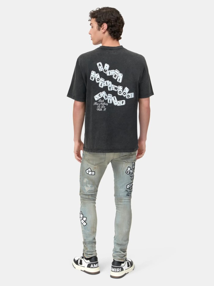 Dice Hollywood Club Print Washed Tee 29330545