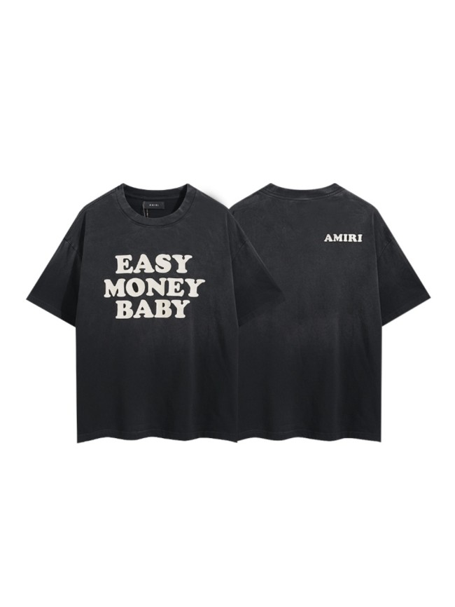 EASY MONEY BABY Foam Letter Print Washed Tee 29330543