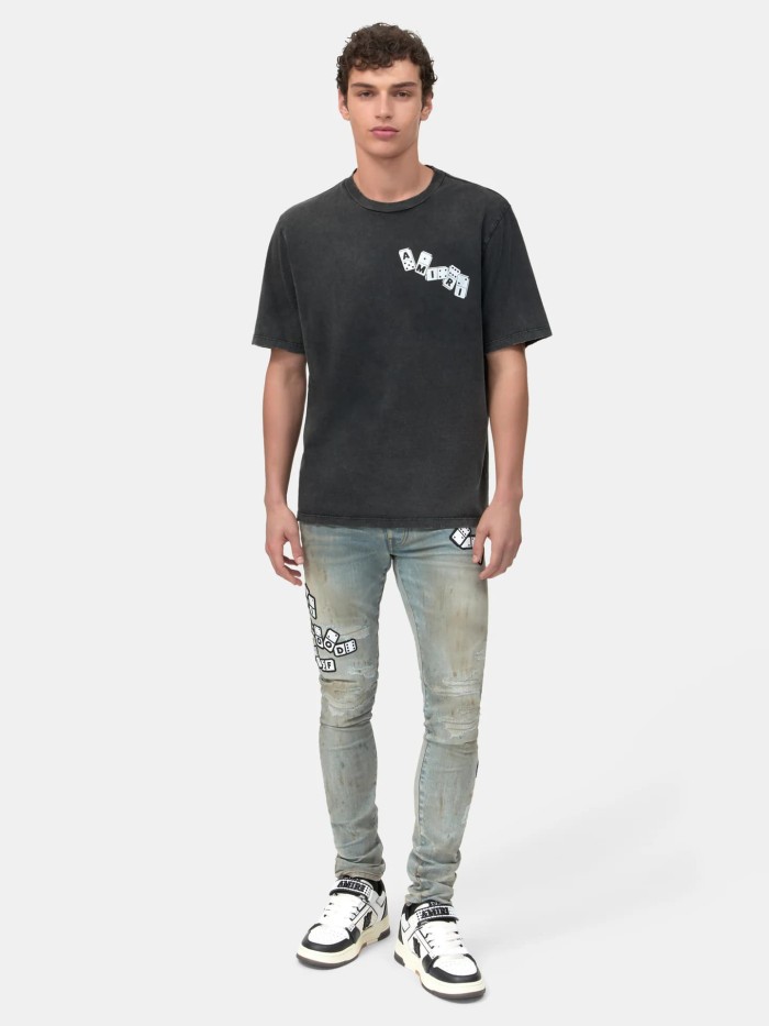 Dice Hollywood Club Print Washed Tee 29330545
