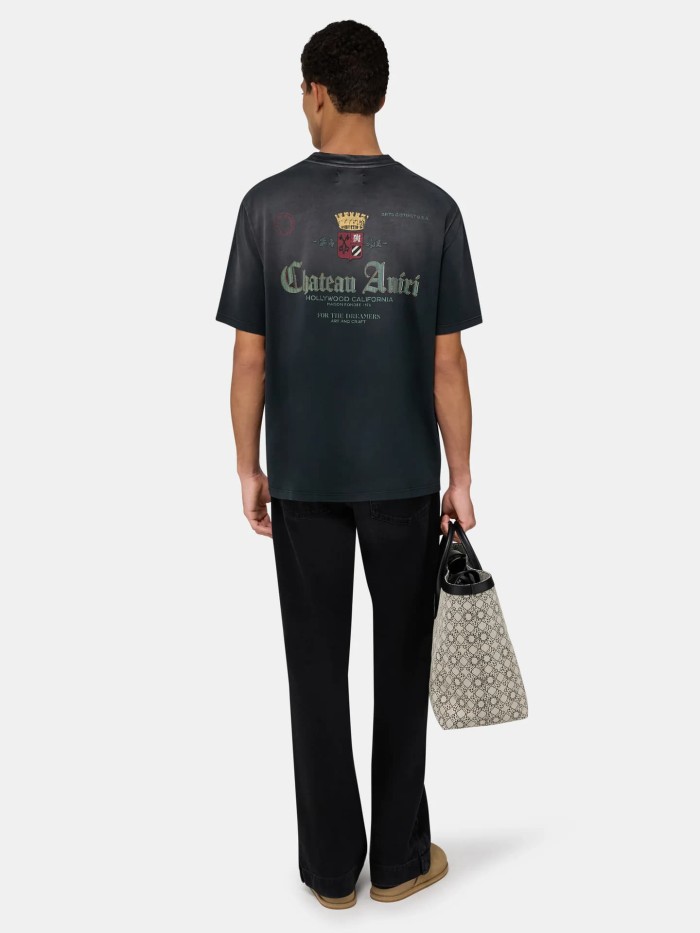 Crown Winery Emblem Print Washed Tee 29330537