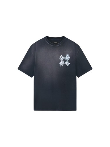 White Snake Cross MA Print Washed Tee 29330526