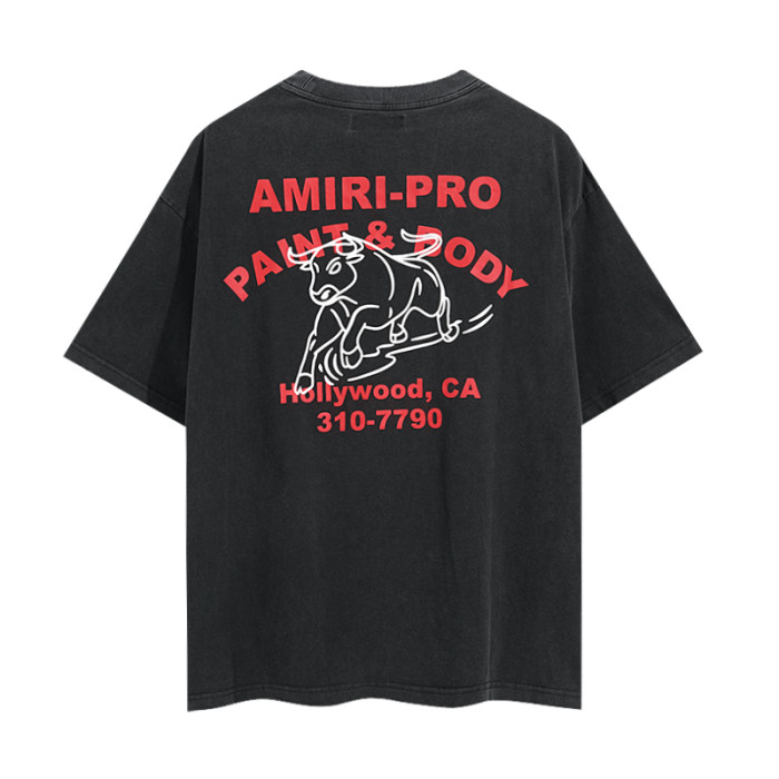 Hollywood PRO Bull Print Washed Tee 29330533