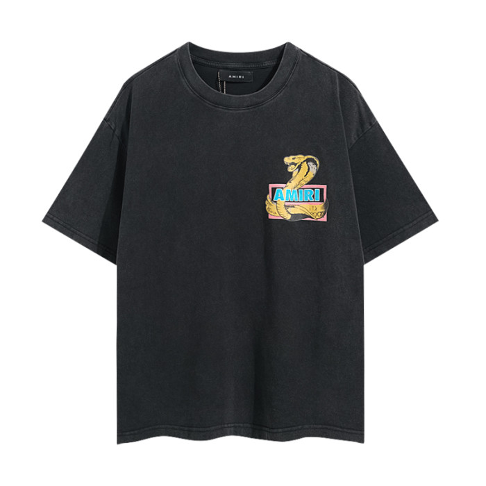 Vintage Golden Cobra Print Washed Tee 29330532