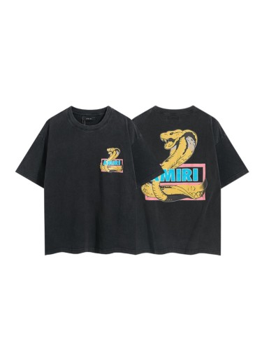 Vintage Golden Cobra Print Washed Tee 29330532