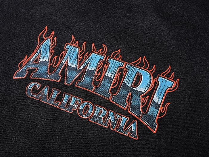 Flame Palm California Villa Print Washed Tee 29330538