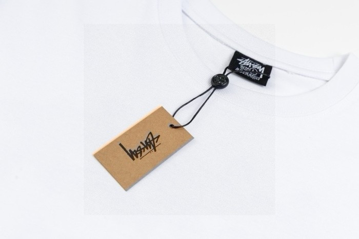 Stussy Comme Des Garcons Collab No4 Double S Interlock Logo Hand Graffiti Combined Print Tee 2 colors 29331602