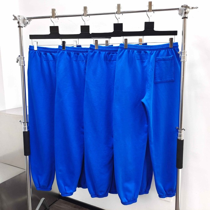 [Big & Tall for weights up to 220 lbs]1:1 quality version White NY Orange Mesh Blue Hoodie & Pants Set 29332584
