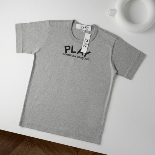 1:1 quality version Front Play Letter Full Brand Slogan Print Back Oversize Black Eyed Heart Double Side Print Tee 29332315