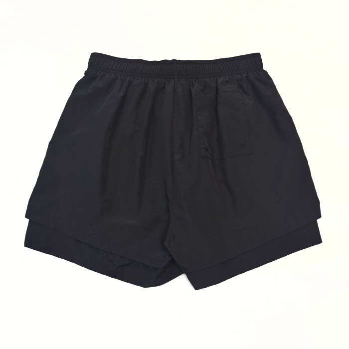 [Big & Tall for weights up to 220 lbs]1:1 quality version Rose Red Letter Black Nylon Shorts 29332581