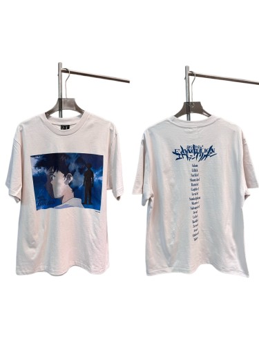 EVA Shinji Ikari Blue Melancholy Silhouette Print Tee 29332165