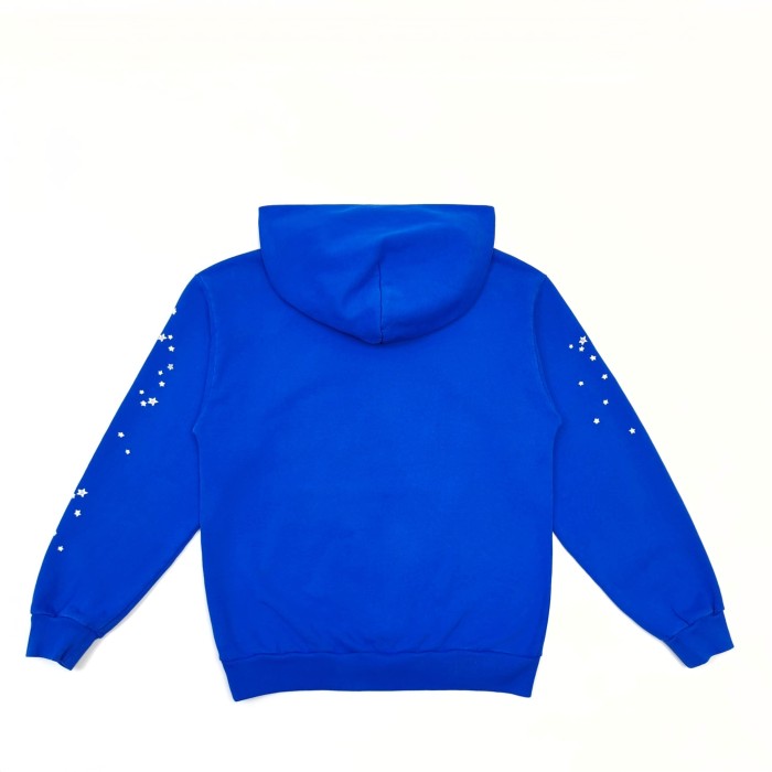 [Big & Tall for weights up to 220 lbs]1:1 quality version White NY Orange Mesh Blue Hoodie & Pants Set 29332584
